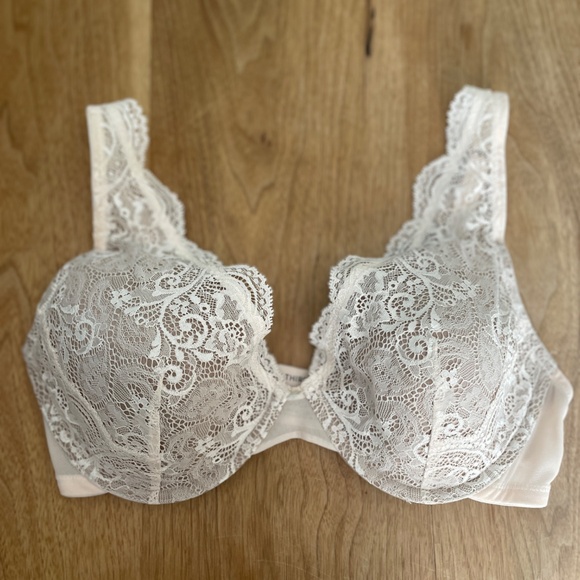 Third Love Lace Contour Plunge Bra 34E - Picture 8 of 10